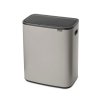 Kosz TOUCH BIN BO 2x30L Soft Grey